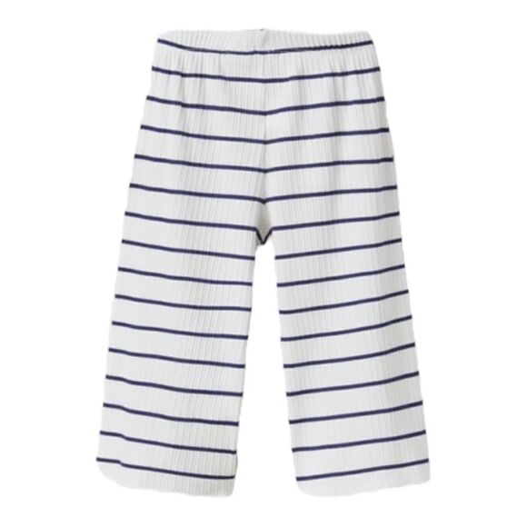 ZARA Kids | Navy / White | PRINTED RIBBED PANTS - Picture 3 of 10